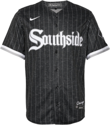Official Replica Jersey - White Sox City Connect T-shirts Short-sleeved Svart NIKE Fan Gear*Betinget Tilbud