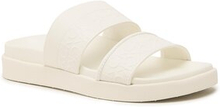 Sandaler och Slip-ons Calvin Klein Ergo Slide - Hf Mono HW0HW01535 Mashmallow Mono 0LI