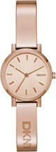 DKNY NY2308 Horloge Soho staal rosekleurig 24 mm