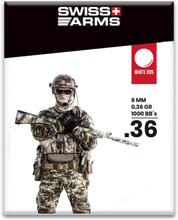 Swiss Arms 0,36g BB White - 1000 bbs