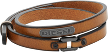 Diesel DX0984040 Armband Coiled staal 18-19,5 cm