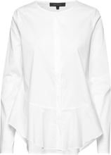 "Sraimee Shirt Tops Blouses Long-sleeved White Soft Rebels"