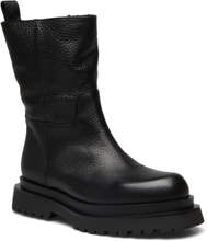 "Chelsea Boots Shoes Boots Ankle Boots Ankle Boots Flat Heel Black Laura Bellariva"