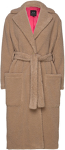 Coat Outerwear Faux Fur Brown Armani Exchange