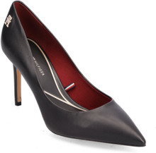 Essential Pointed Pump Shoes Heels Pumps Classic Black Tommy Hilfiger