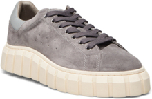 Balo Sneaker - Grey Suede Shoes Sneakers Chunky Sneakers Grå Garment Project*Betinget Tilbud