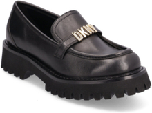 Ronnie - Lug Moccasin Loafers Flade Sko Black DKNY