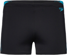 Mens Hyperboom Splice Aquashort Sport Shorts Black Speedo