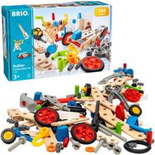 Brio® Builder Byggesett 136 Deler Toys Building Sets & Blocks Building Sets Multi/mønstret BRIO*Betinget Tilbud
