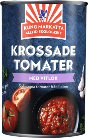 Kung Markatta Krossade Tomater Vitlök Eko