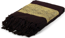 Blanket Home Textiles Cushions & Blankets Blankets & Throws Burgunder Bercato*Betinget Tilbud