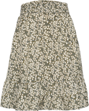 Silke Flower Skirt Dresses & Skirts Skirts Short Skirts Multi/mønstret Grunt*Betinget Tilbud