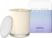 Ecoya Coconut & Elderflower Candle 400 gr 80t brennetid - 400 g