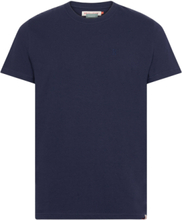 Regular T-Shirt Tops T-Kortærmet Skjorte Navy Revolution