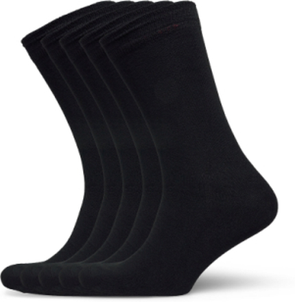 Bamboo Sock 5 Pack Underwear Socks Regular Socks Black Lindbergh