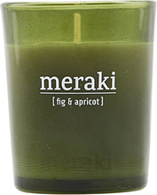 Meraki Fig & Apricot Scented Candle Small - 12 hours