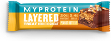 Layered Protein Bar (Sample) - Peanut Butter