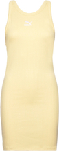 Classics Ribbed Sleeveless Dress Sport Short Dress Yellow PUMA