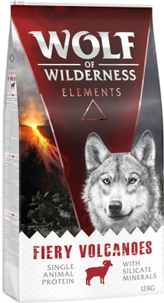 Wolf of Wilderness "Fiery Volcanoes" Lamm - getreidefrei - Sparpaket: 2 x 12 kg
