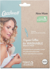 Washable Breast Pads Lingerie Bras & Tops Maternity Bras Hvit Carriwell*Betinget Tilbud