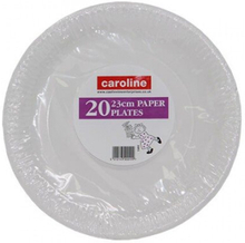Caroline Paper Plates 9" 20'