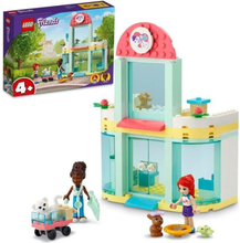 LEGO® 41695 Friends Veterinärkliniken, Leksak för barn +4 år med Mia Mini-docka, Djurfigurer, presentidé