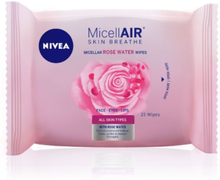 Nivea Micellair Rose Water Gentle Cleansing Wipes 25 Units