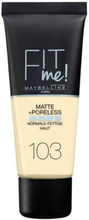Maybelline Fit Me Matte& Poreless Foundation 103 Pure Ivory 30ml