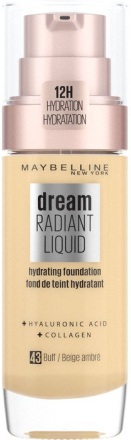 Maybelline Dream Satin Liquid Foundation& Serum 43 Buff 30ml