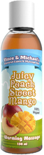 Juicy Peach Sweet Mango Warming Massage 150ml Hierontaöljy