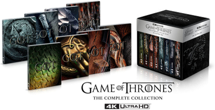 Game of Thrones: Seasons 1-8 - Limited Edition 4K Ultra HD Steelbook Collection