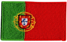 Tygmärke Flagga Portugal