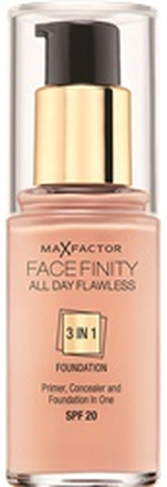 Facefinity All Day Flawless Foundation, 60 Sand
