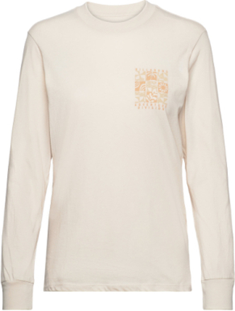 A/Div Ls Tee T-shirts & Tops Long-sleeved Hvit Billabong*Betinget Tilbud