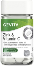 Gevita zink och C-vitamin tablett 100 st