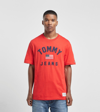 Tommy Jeans American Flag T-Shirt, röd