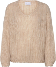 Joseph Knit Sweater Tops Knitwear Jumpers Beige Noella