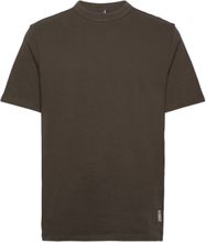 Nelson Organic Tee Ss T-shirts Short-sleeved Kakigrønn Fat Moose*Betinget Tilbud