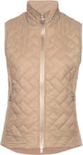 Bonnie Padded Vest Sport Padded Vests Beige Daily Sports