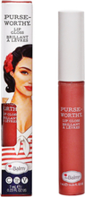 Purseworthy Lip Gloss - Crossbody Lipgloss Makeup Pink The Balm