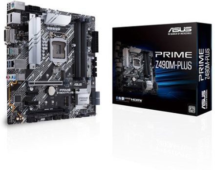 Asus Prime Z490m-plus Micro-atx Bundkort