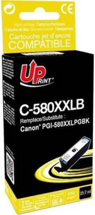 UPrint UPrint compatible ink/ink with PGI-580PGBK XXL, black, 25.7ml, C-580XXLB, very high capacity, for Canon PIXMA TR7550, TR8550, TS