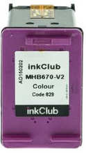 inkClub Inktcartridge, vervangt HP 301XL, 3-kleuren, 340 pagina's MHB670-V2 Replace: CH564EE