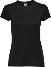 Adv Essence Ss Slim Tee W Sport T-shirts & Tops Short-sleeved Black Craft