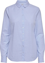 Frzaoxford 1 Shirt Langermet Skjorte Blå Fransa*Betinget Tilbud