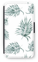 Samsung Galaxy J3 (2016) Flip Hoesje - Simple leaves
