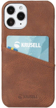 Krusell Lommebokdeksel for iPhone 12 Pro Max Cognac