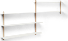 Nivo Shelf B Home Furniture Shelves White Gejst