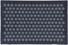 Floormat Polyamide, 60X40 Cm, Dot Design Home Textiles Rugs & Carpets Door Mats Grey Tica Copenhagen
