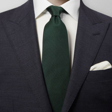 Eton Grön panamavävd slips